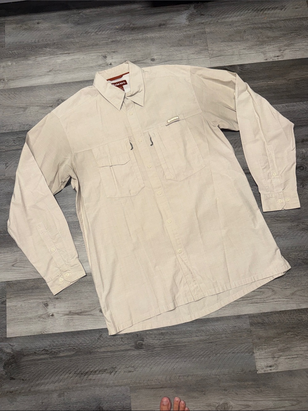 Simms button shirt top